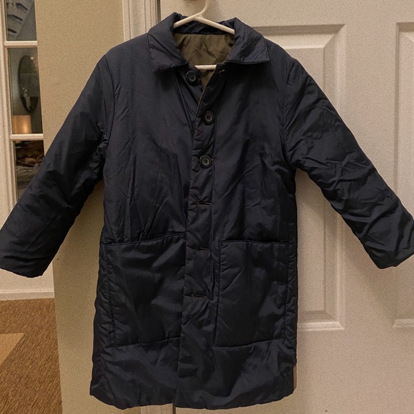 PETIT BATEAU reversible light puffer for girls - Picture 2 of 2